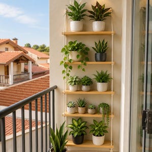 Wandregal balkon