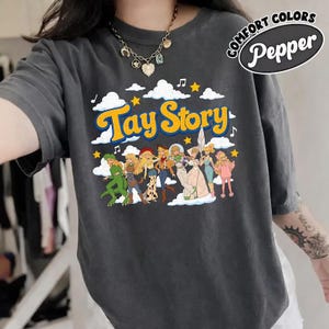 Vintage Tay Story Comfort Colors Shirt, Toy Story 5 Shirt, TS, WDW Disneyland Family Vacation 2026 Trip, Disney Pixar Fest, Jessie Shirt