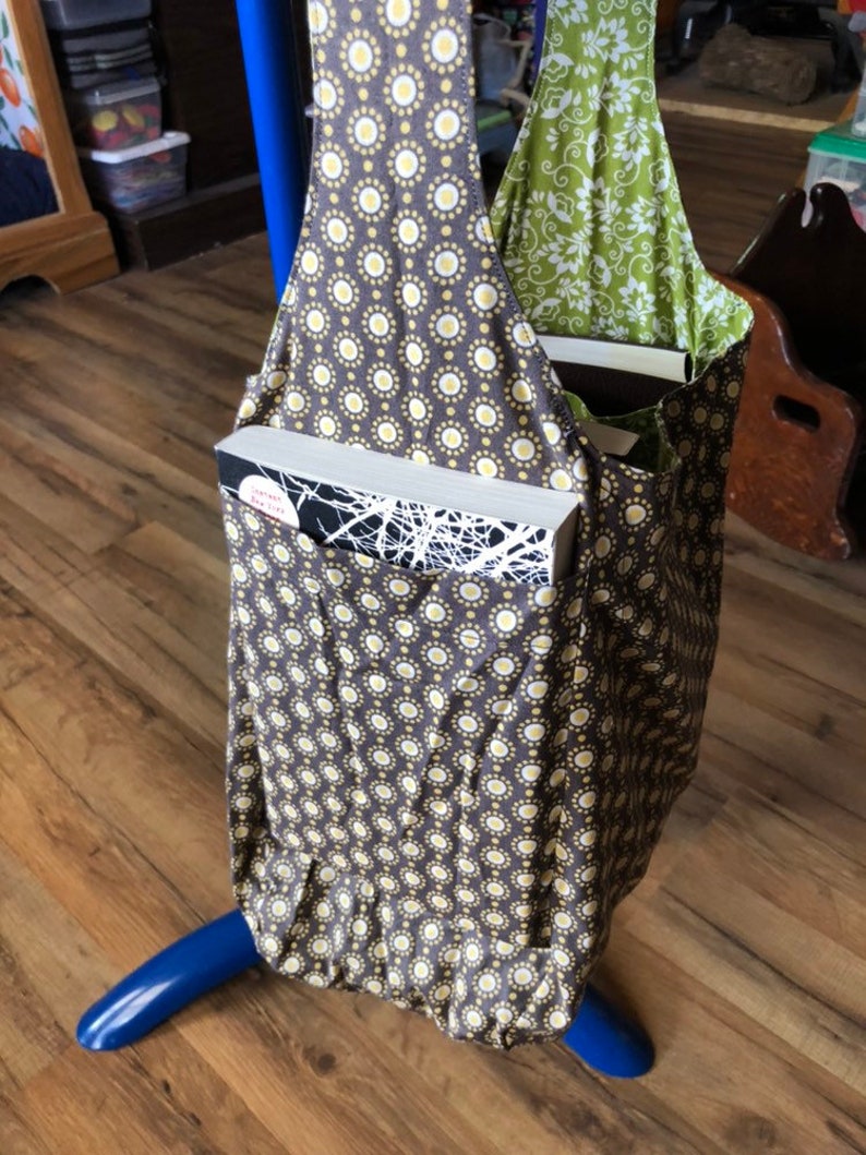 Reversible Hobo Tote Bag Purse