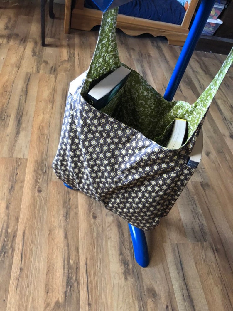 Reversible Hobo Tote Bag Purse
