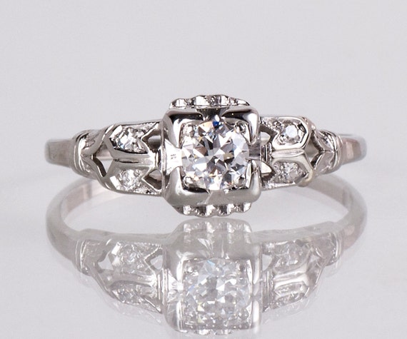 Anillos de brillantes antiguos hotsell