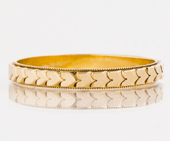 antique wedding bands 1920s