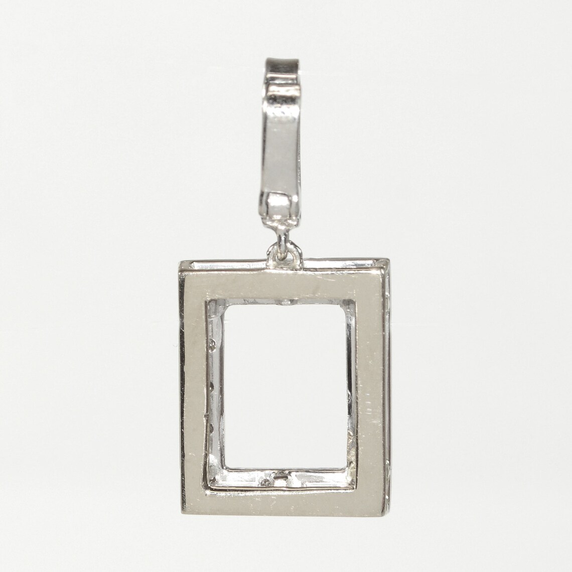 Vintage Diamond Picture Frame Pendant from the 1950s in 14k Etsy
