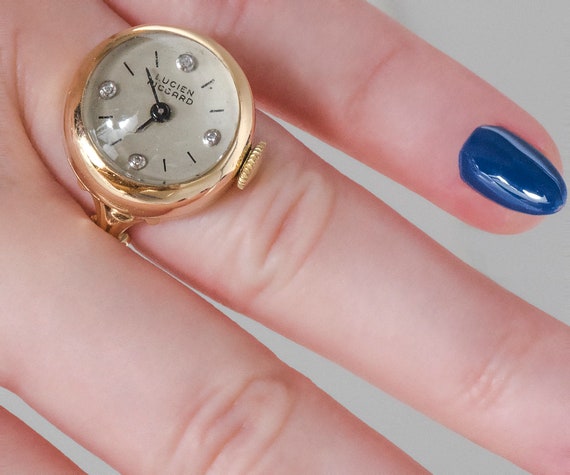 Watch ring vintage - Gem Watch ring vintage - Gem
