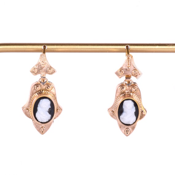 Antique cameo earrings kimbho - Gem