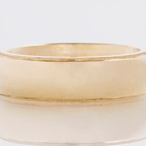 Vintage Wedding Band - Vintage 14k Yellow Gold High Polish Wedding Band