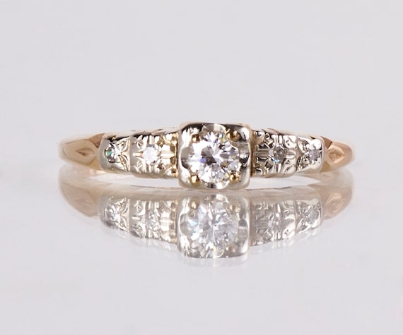 1940s antique diamonds ring – Anne DEFROMONT