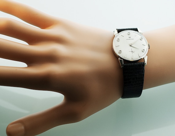 Hamilton men's diamond watch clearance