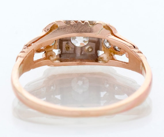Antique Engagement Ring - Antique 1930's 14k Two-… - image 3