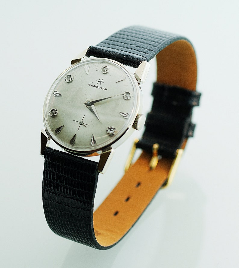 hamilton men's diamond watch