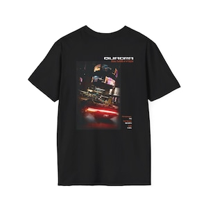 Cyberpunk 2077 T-shirt | QUADRA Turbo R V-Tech | Softstyle Unisex Tee image 3