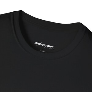 Cyberpunk 2077 T-shirt | QUADRA Turbo R V-Tech | Softstyle Unisex Tee image 4