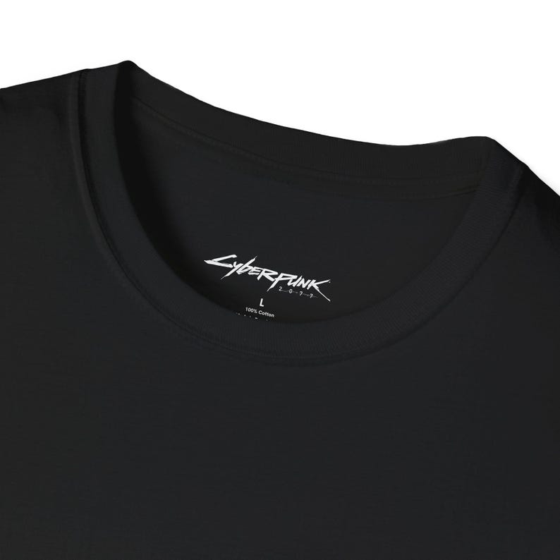 Cyberpunk 2077 T-shirt | QUADRA Turbo R V-Tech | Softstyle Unisex Tee image 4