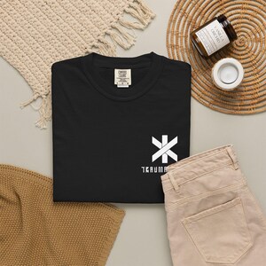 Cyberpunk 2077 T-Shirt | Trauma Team Tee | Unisex Garment-Dyed T-shirt image 15