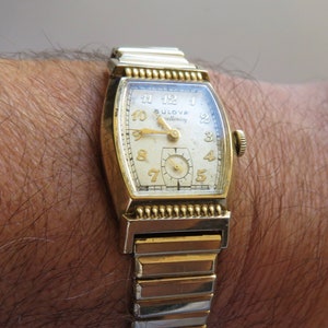 1950s Bulova Excellency 21J USA Men Mechanical Wrist Watch - Etsy