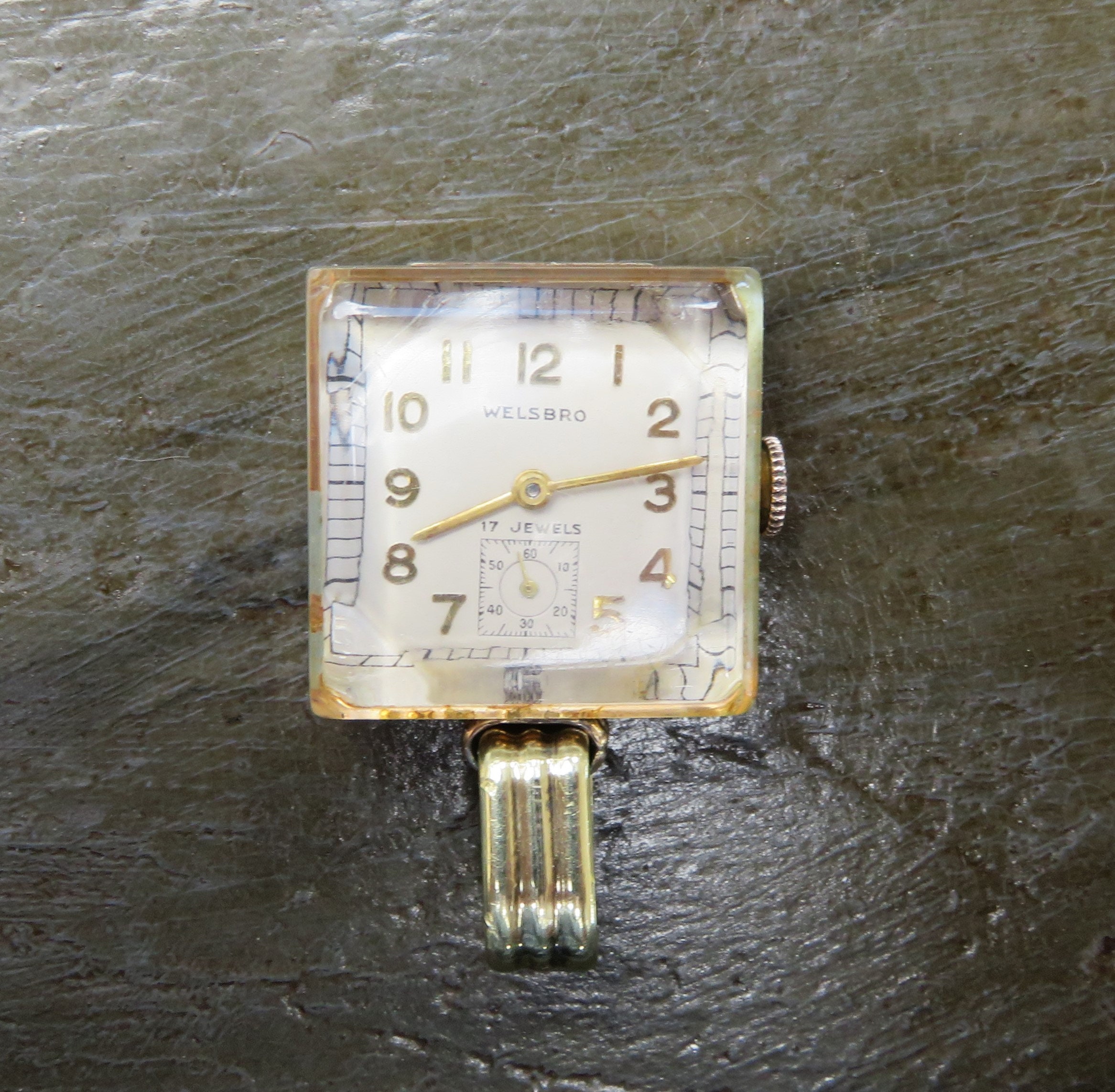 Swiss Art Deco Vintage Welsbro 17 Jewels Watch 12k Yellow Gold filled Pendant Pin Watch Run Strong Keeps Accurate Time. Etsy Australia