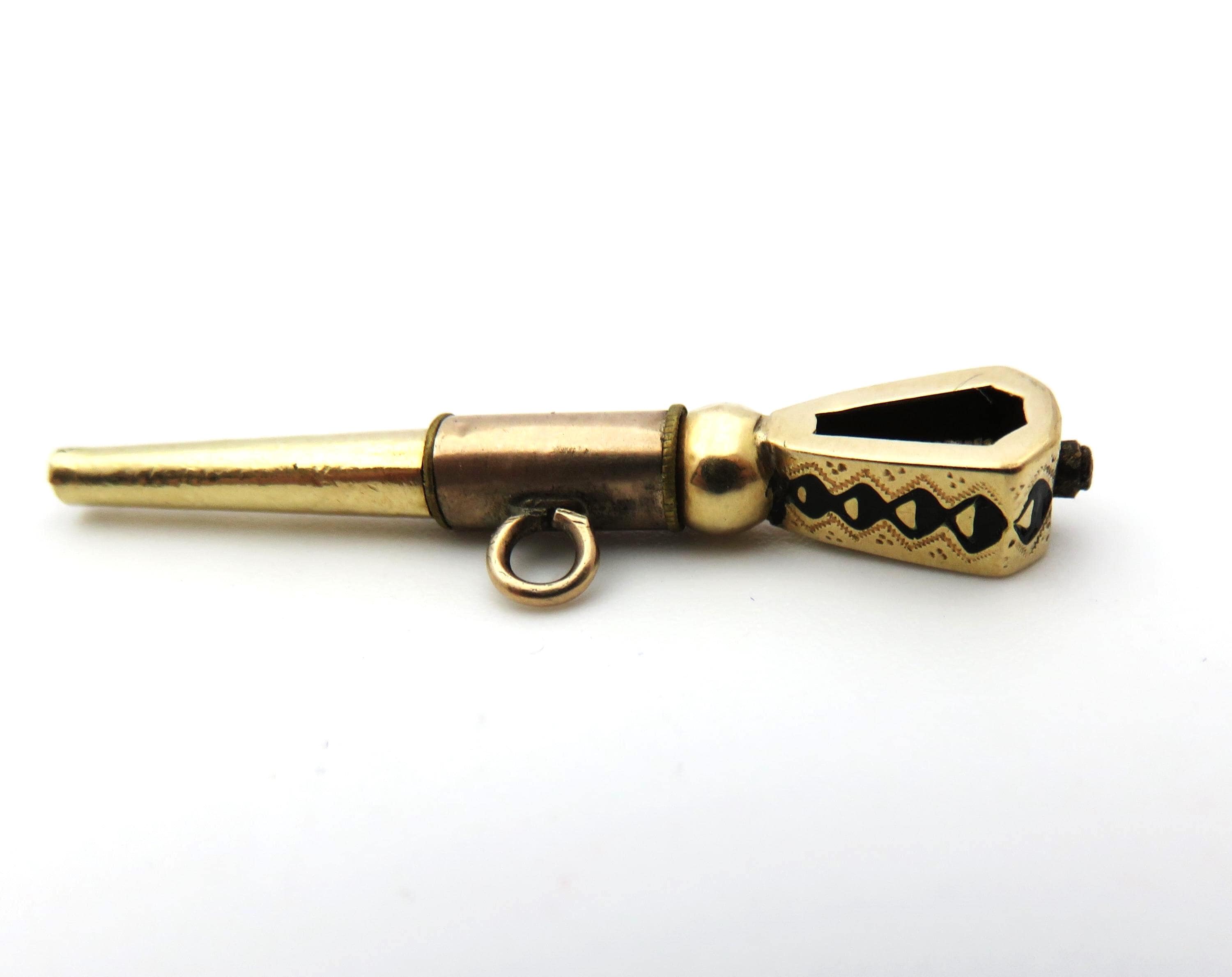 Victorian 10K Yellow Gold Shielded Pocket Watch Key: Size 9 - Etsy