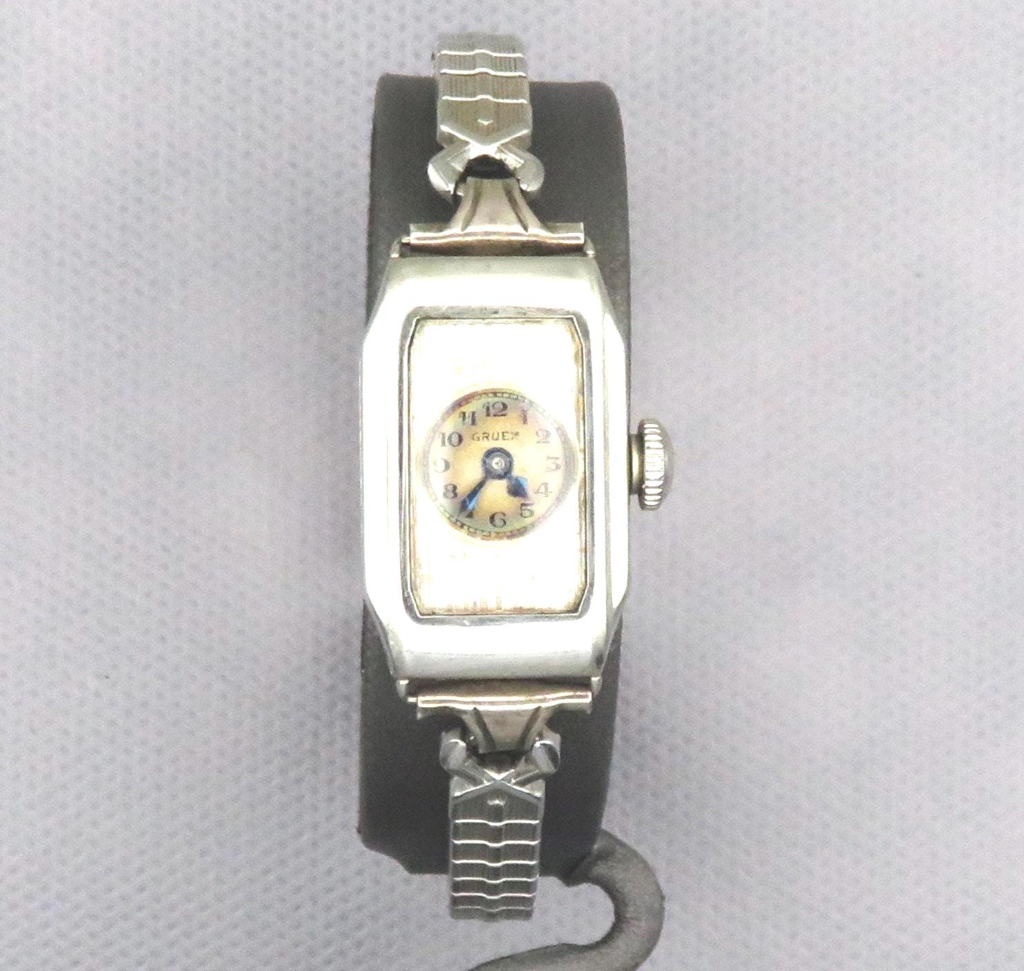 Verre De Montre SUC RS 438T Pour Gruen Veri-Thin - Dimensions 19,6x18,6 Mm, Acrylique, Neuf NOS