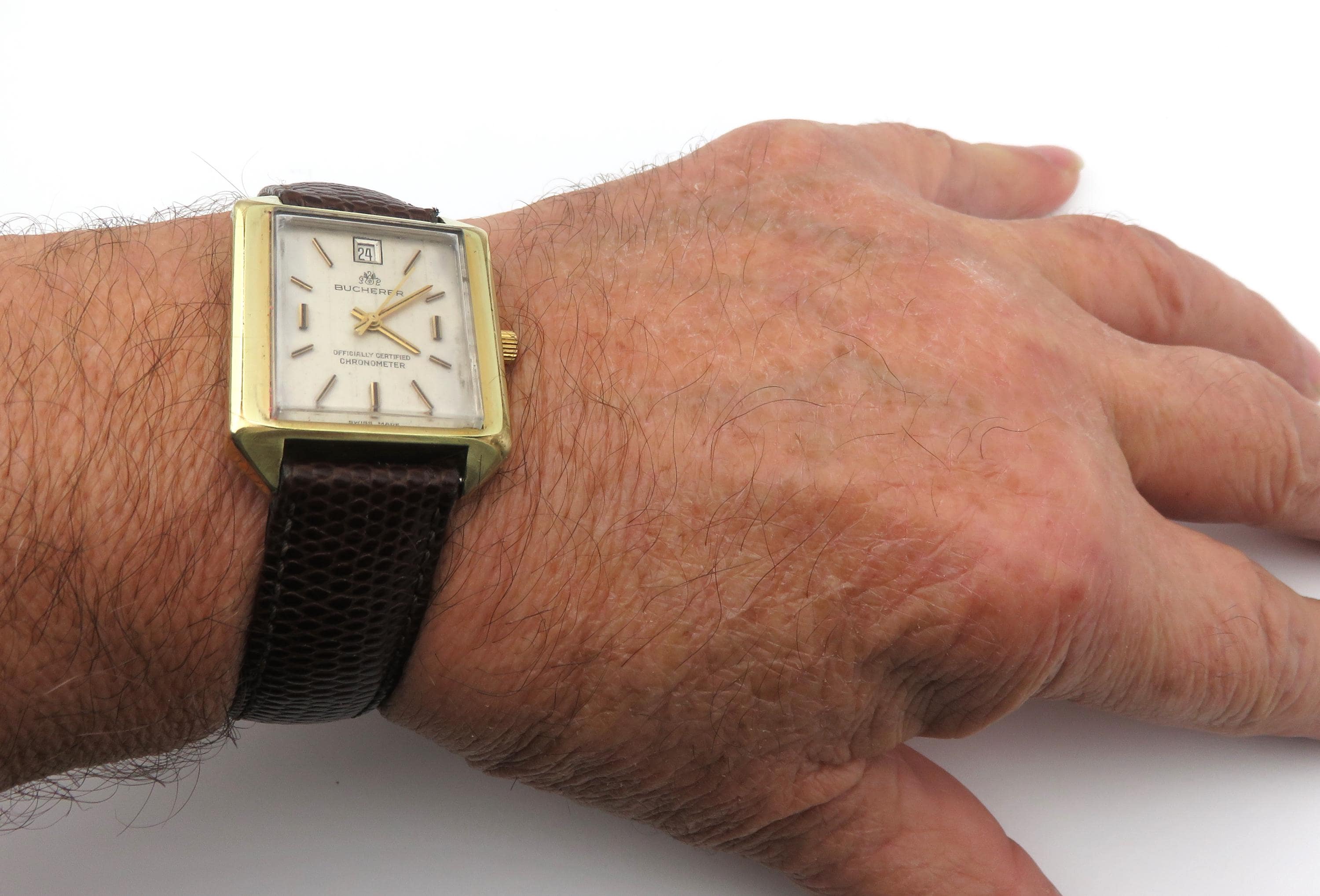 Bucherer gold watch Schweiz