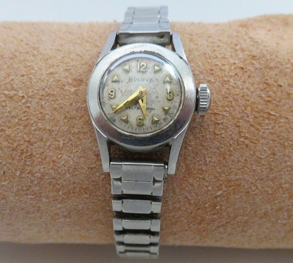 1954 Bulova Selfwinding Cal 6BPA Women's Wristwat… - image 2