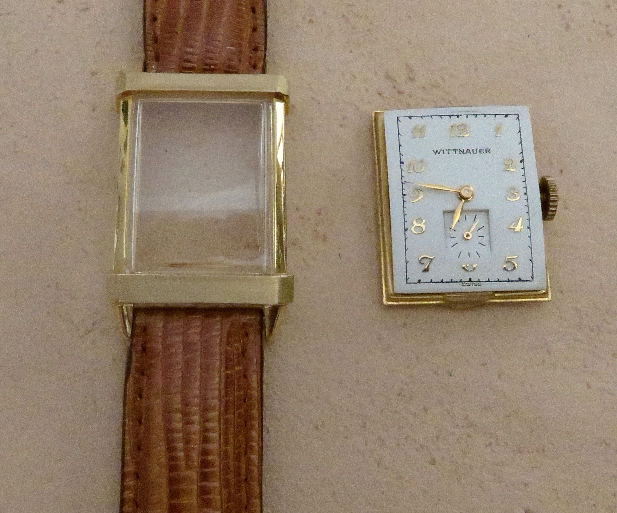 Wittnauer Cal 9WN, 14K Solid Yellow Gold Winding Wrist Watch