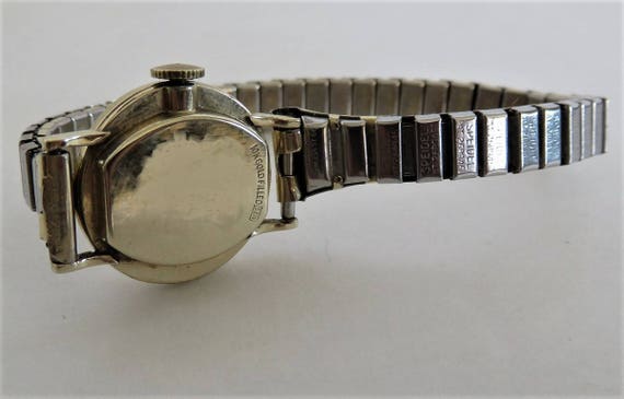 Vintage Wittnauer, 17J, Gold Filled women Wrist W… - image 2