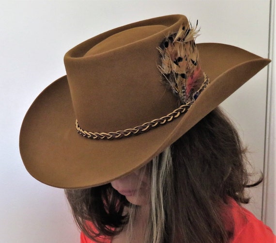 Vintage Dobbs West Stagecoach Western Felt Fedora