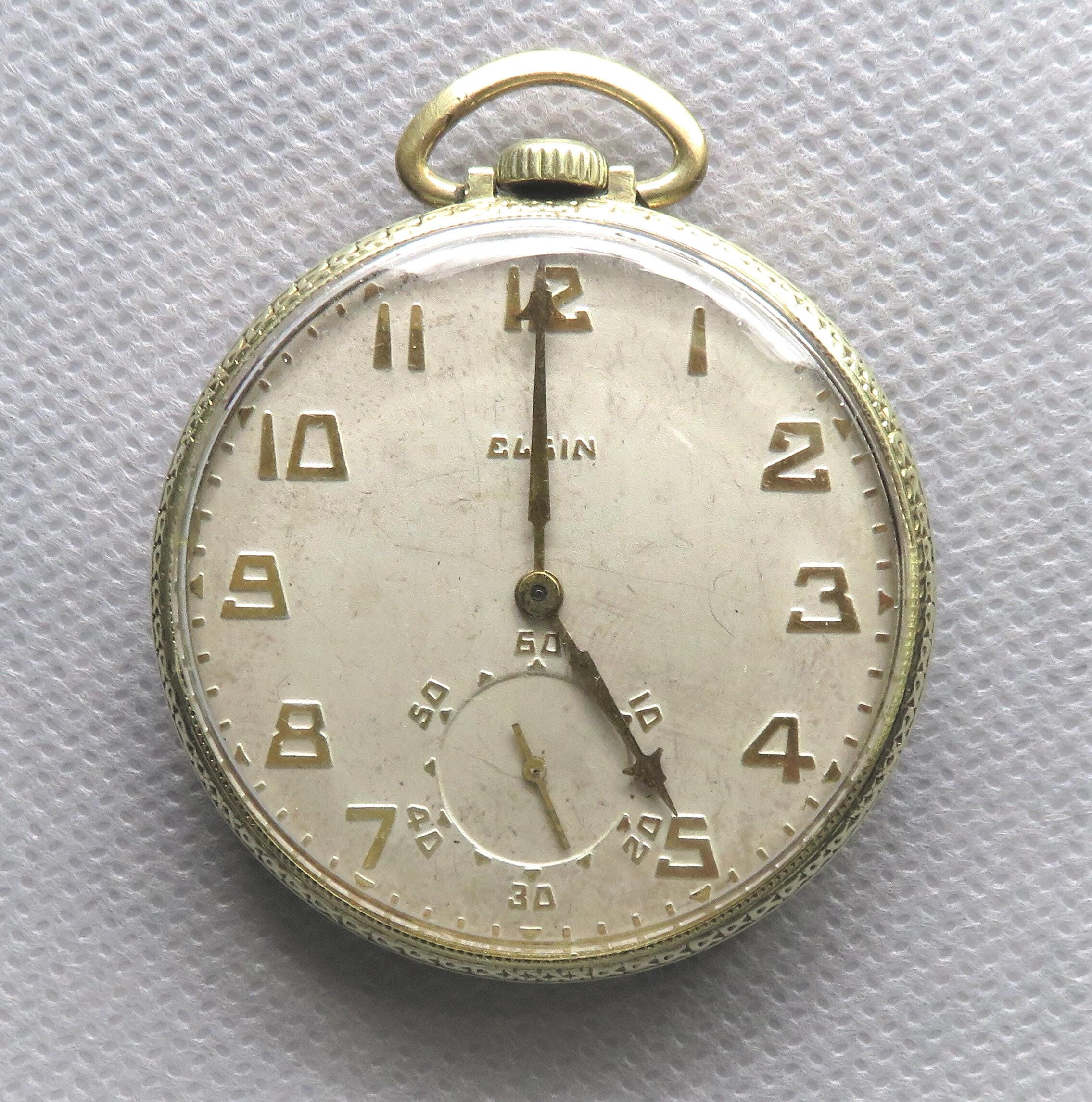 Elgin pocket watch case - Etsy 日本