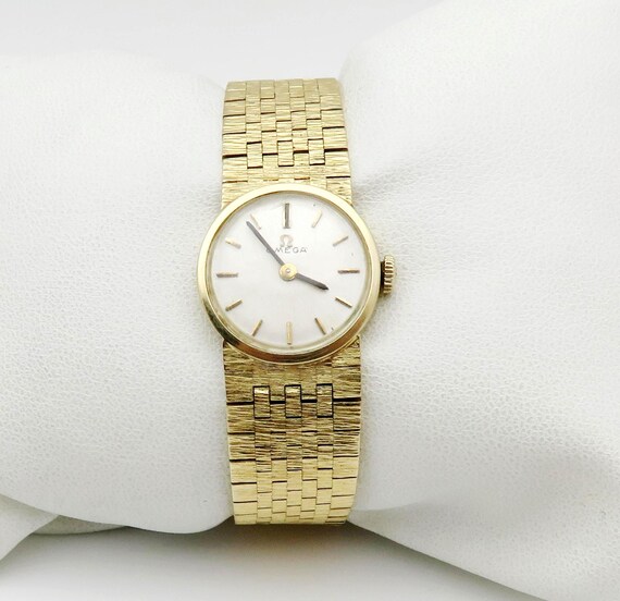 Omega 14K Solid Yellow Gold Women display picture 1