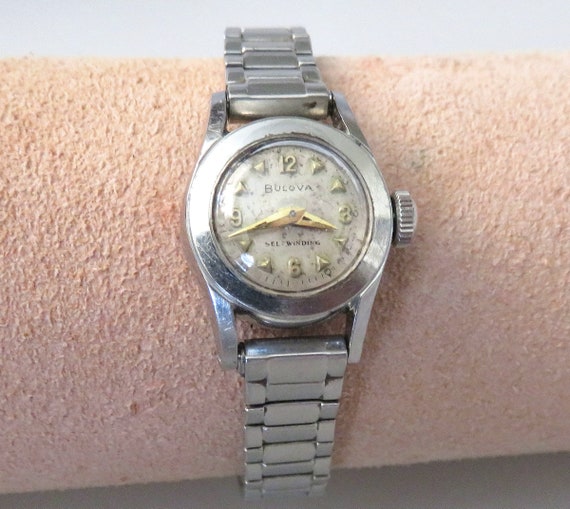 1954 Bulova Selfwinding Cal 6BPA Women's Wristwat… - image 9