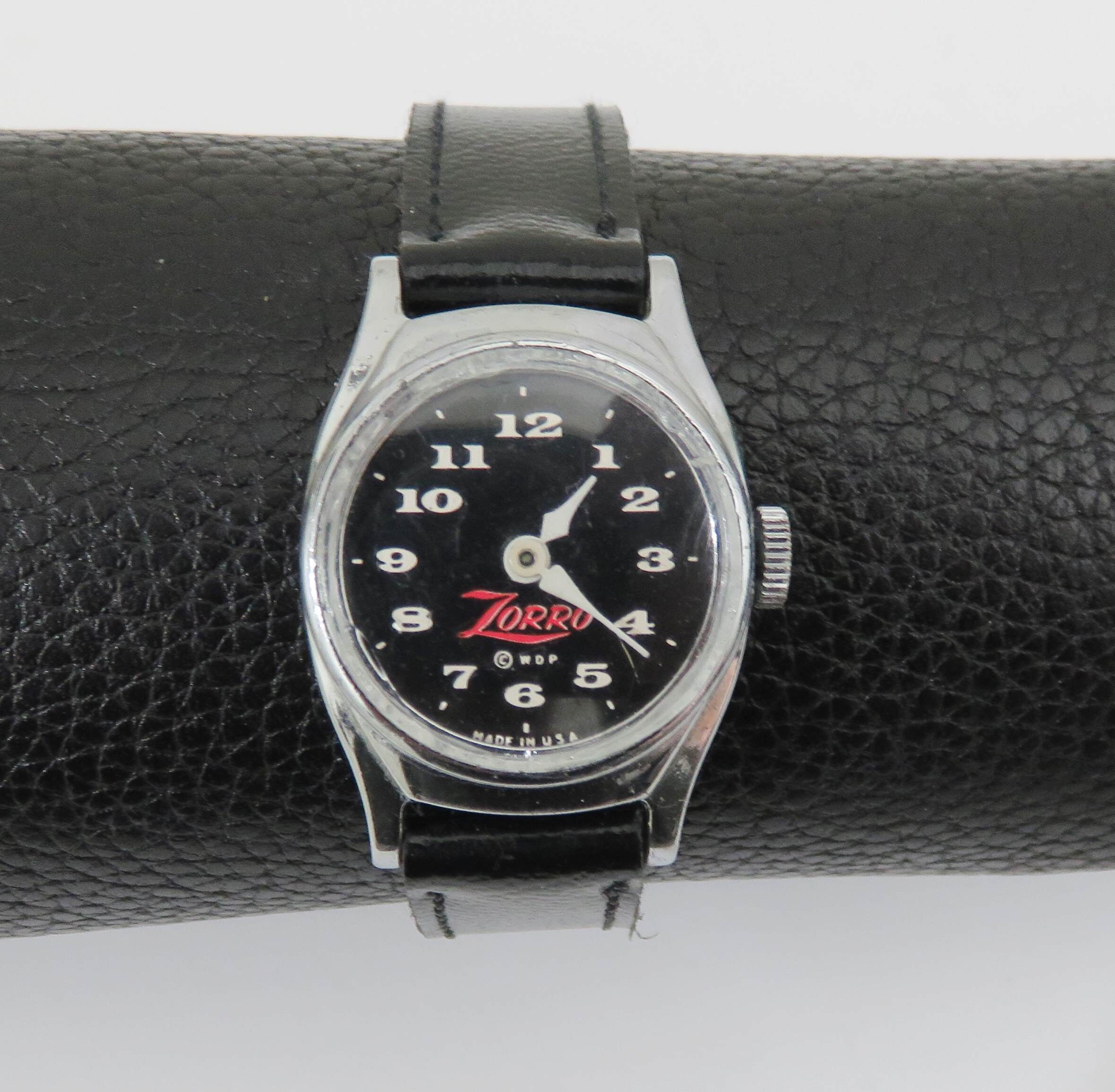 1950's Zorro USA Walt Disney Production Mechanical Wristwatch
