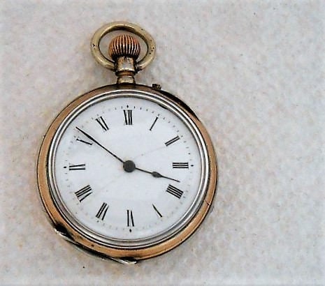 1870 Remontoire Cylindre 8 Rubis Femmes Pendentif Pendentif Montre de Poche. Garde l heure pr cise