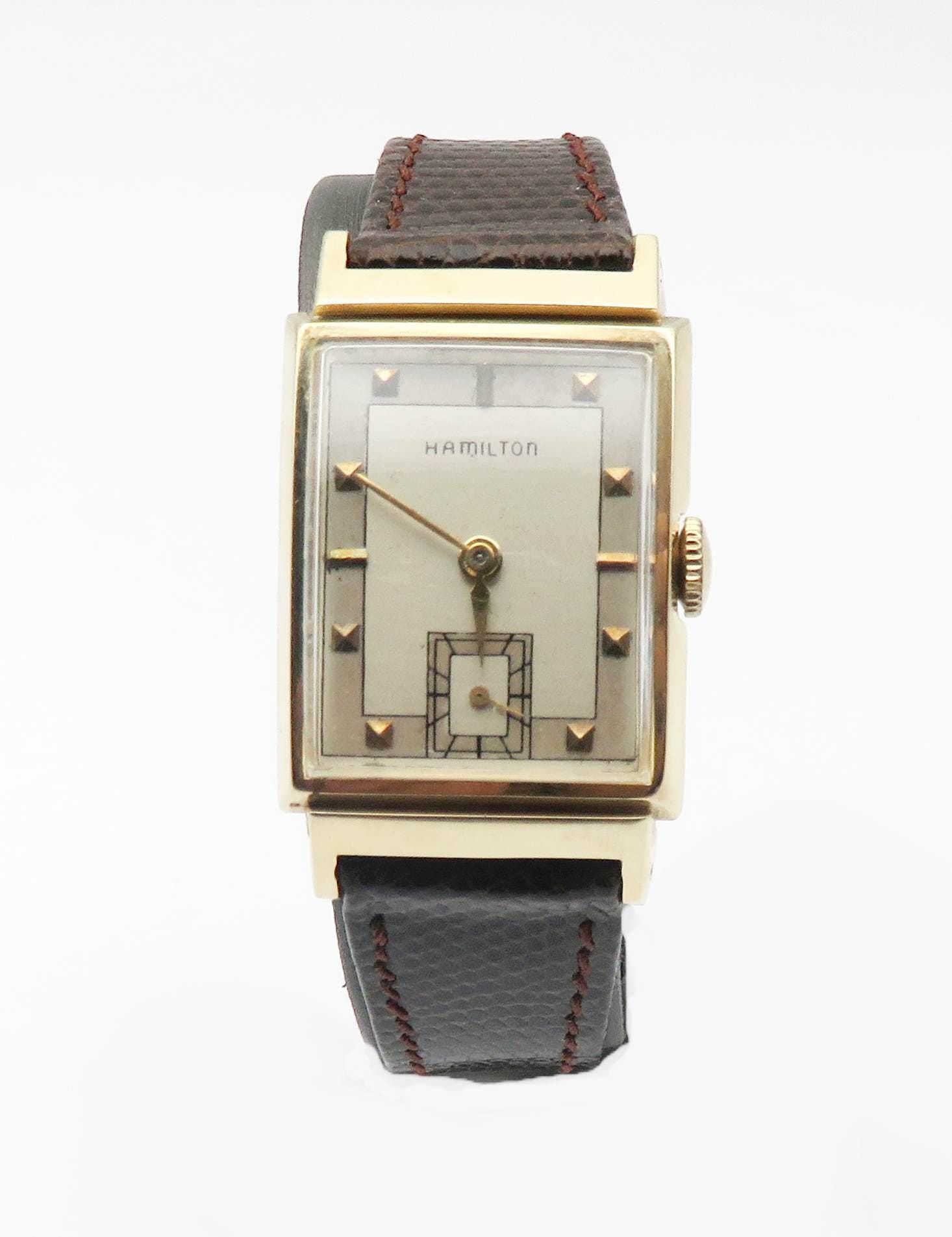 Hamilton 14k Watch - Etsy