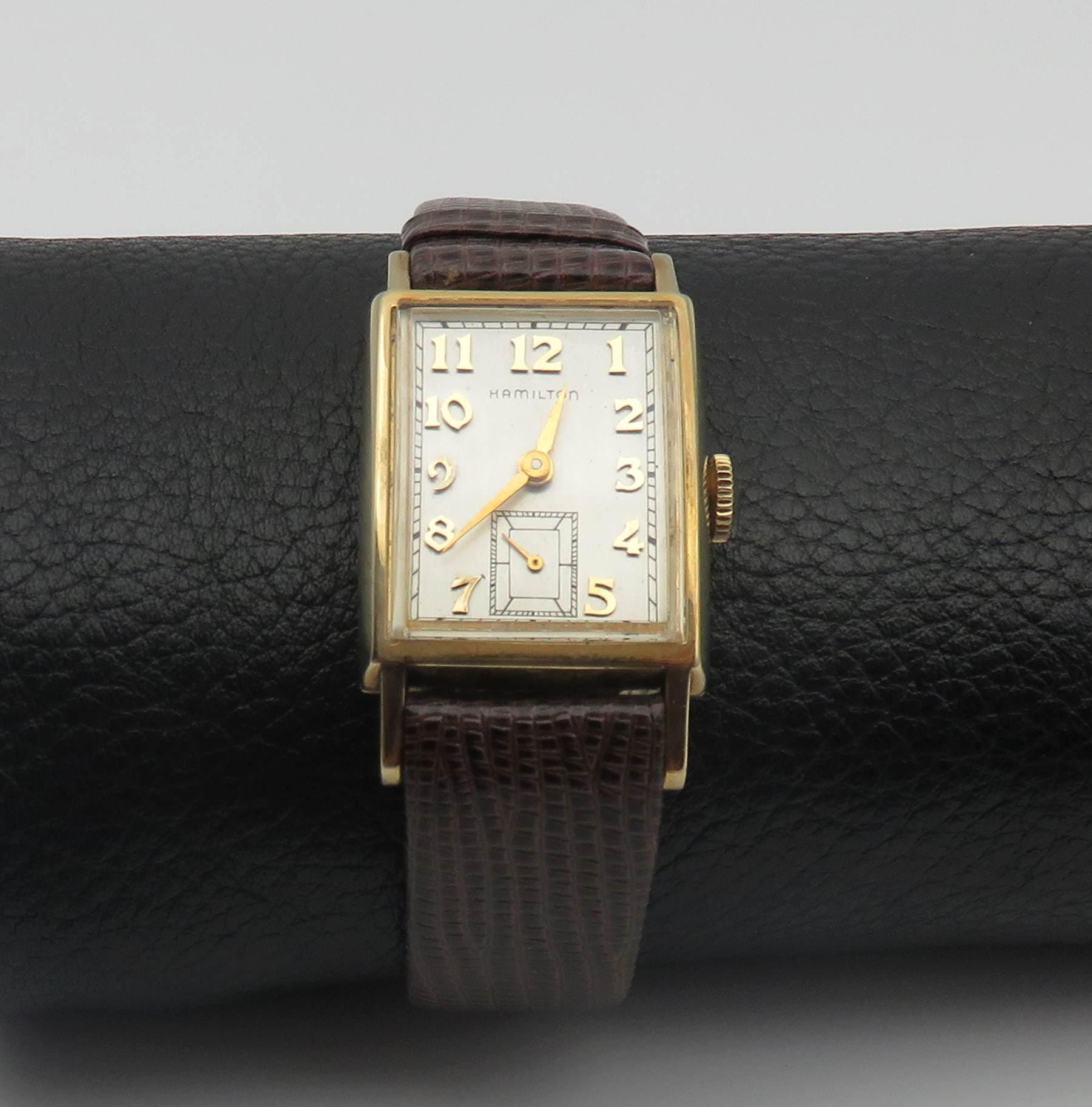 1952 Hamilton 10K Solid Gold 
