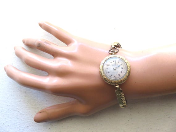 Vintage Esprit Swiss Made Yellow & Rose Gold Filled Wristwatch