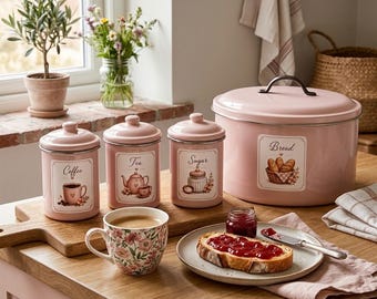 100 Cozy Printable Kitchen Pantry Labels, Organized Storage, Bonus Blank Stickers (PDF Download)