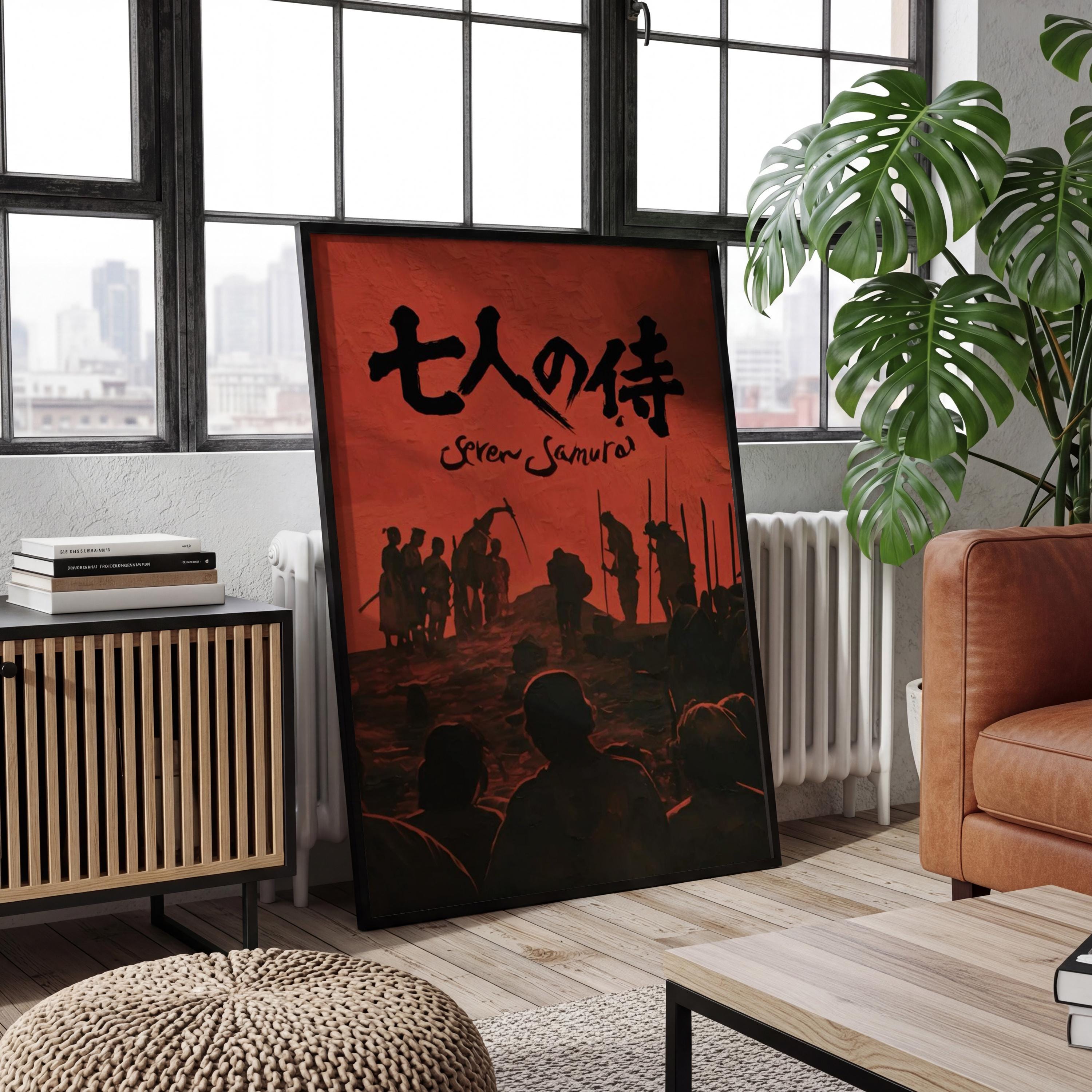Seven samurai poster - Etsy 日本