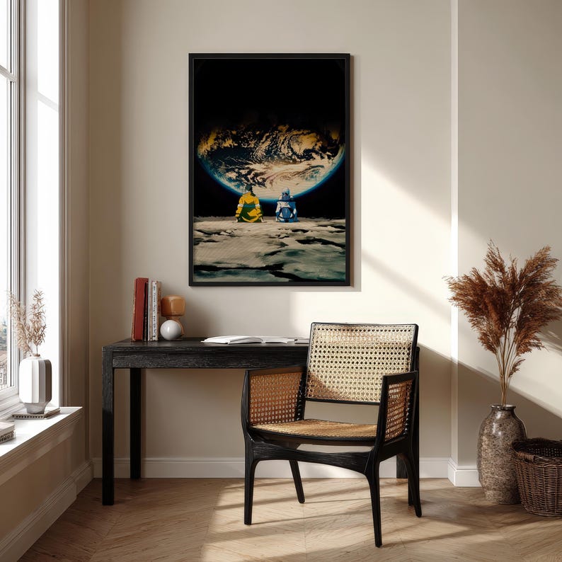 Cyberpunk Edgerunners Poster | Anime Wall Art | Neon Night City Print | Sci Fi Gamer Room Decor | Edgerunners Fan Gift Poster image 3
