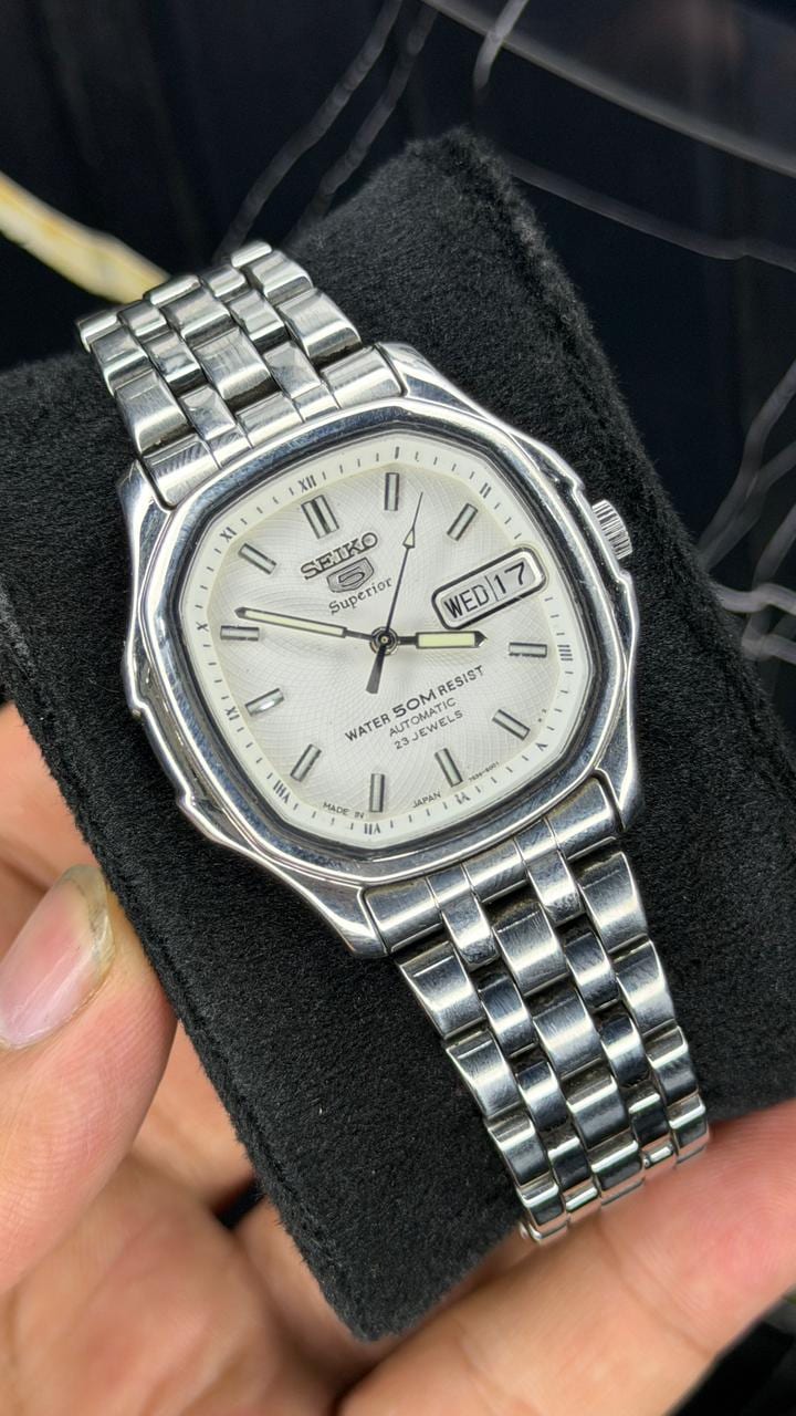 Vintage Seiko 5 Superior Whirlpool SKZ035 TV 7236-5000 Day/date - Etsy