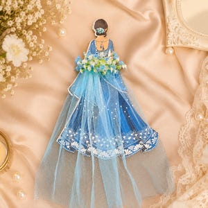 princess bride blue dress The Story of a Seamstress: The Princess Bride Wedding Dress