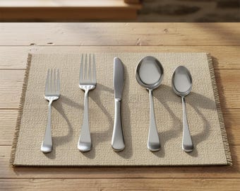 Silverware Set, Utensils Set with Knife Fork Spoon, Mirror Polished Silver Tableware for Home Kitchen Restaurant, Dishwasher Safe