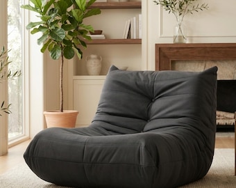 Luxus-Akzent-Stuhl für Wohnzimmermöbel, grauer Memory-Schaum Couch Sofa Stuhl, Schlafzimmer Möbel Lounge Sitz, moderne Wohnmöbel Dekor