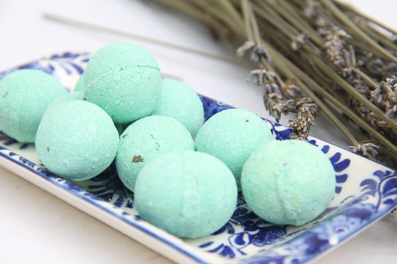 Pedicure Bath Bombs Mini Bath Bombs Spa Gift Set Eucalyptus Etsy