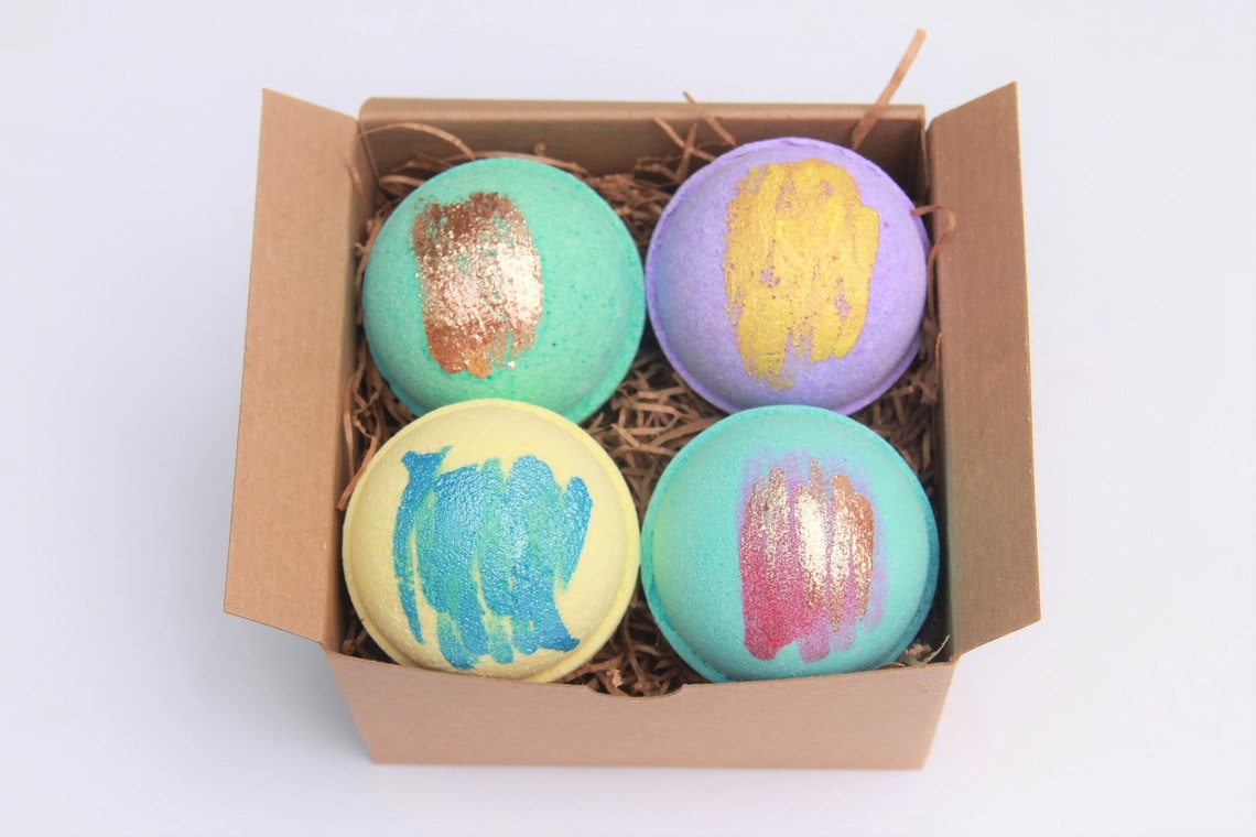 Bath Bomb Gift Set Gifts for Her Christmas Gifts Etsy Australia