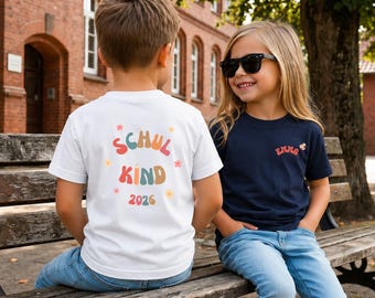 Regalo per il ritorno a scuola 2026, maglietta personalizzata per scolari con nome, maglietta per scolari 2026, stile streetwear con scritta ondulata