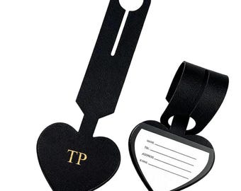 Personalisierter Leder Kofferanhänger, Monogramm Reisegeschenk für Sie, Benutzerdefinierte Geschenkanhänger, Hochzeit Gastgeschenke, Brautjungfer Geschenke, Lederanhänger