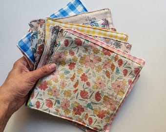 Baby Washcloths Set, Muslin Face Cloth, Reversible Cotton Wash Clothes for Baby, 4 Ply Double Gauze Washcloth for Body