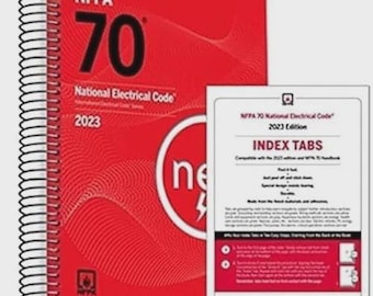 NFPA 70 National Electrical Code Spiral 2023 With Tabs NEC Code Book New