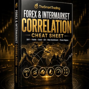 Aide-mémoire sur les corrélations intermarchés Forex | Guide de trading DXY, Or, Pétrole, Rendements (PDF)