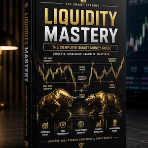 Liquidity Mastery Guide | Smart Money Concepts, Forex Trading (Digital PDF Download)